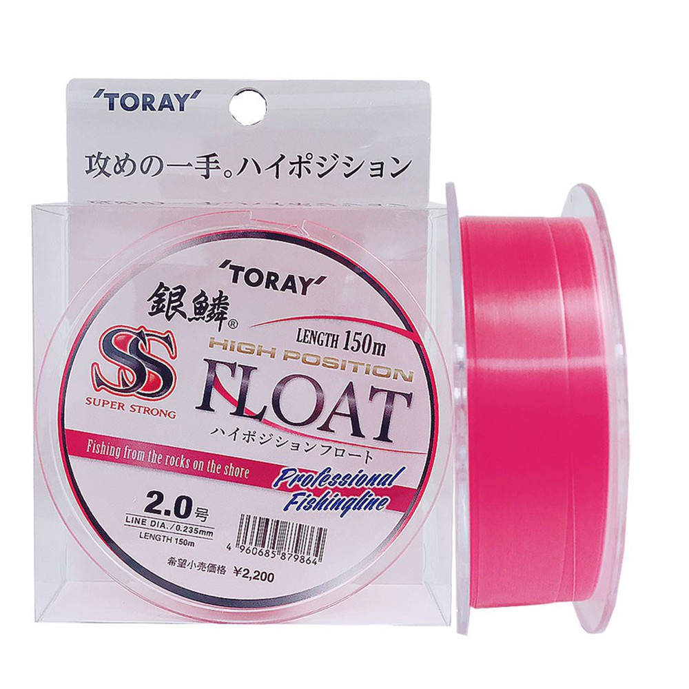 《TORAY》銀鱗SS FLOAT 東麗 日本製  磯釣線 浮水線 150M 尼龍線 磯釣必備商品 日本原裝 | 漁樂屋