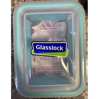 Glasslock 玻璃保鮮盒 長形 強化玻璃 可微波 容量1100ml