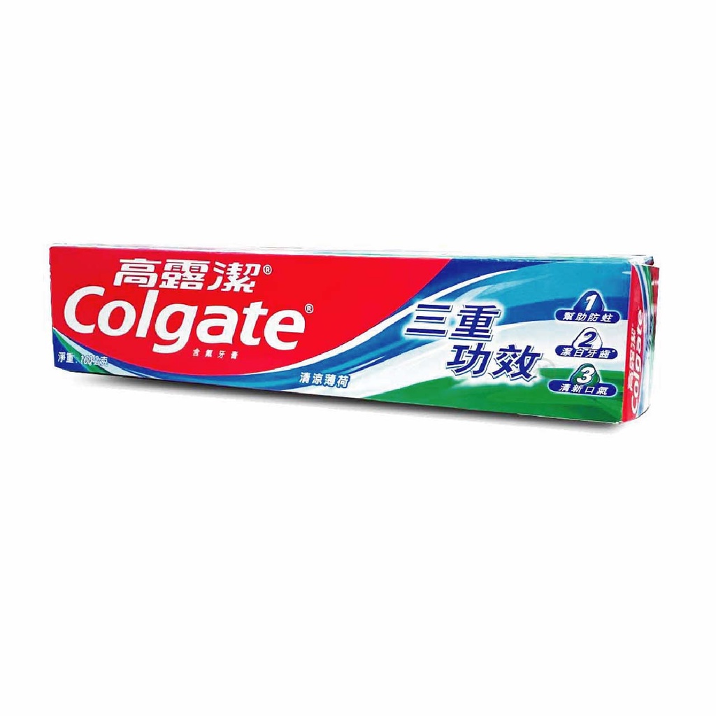 【高露潔】三重功效牙膏160g/條