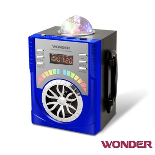 WONDER旺德 USB/MP3/FM 隨身音響 WS-P009(藍色款)【全新品出清 數量有限】