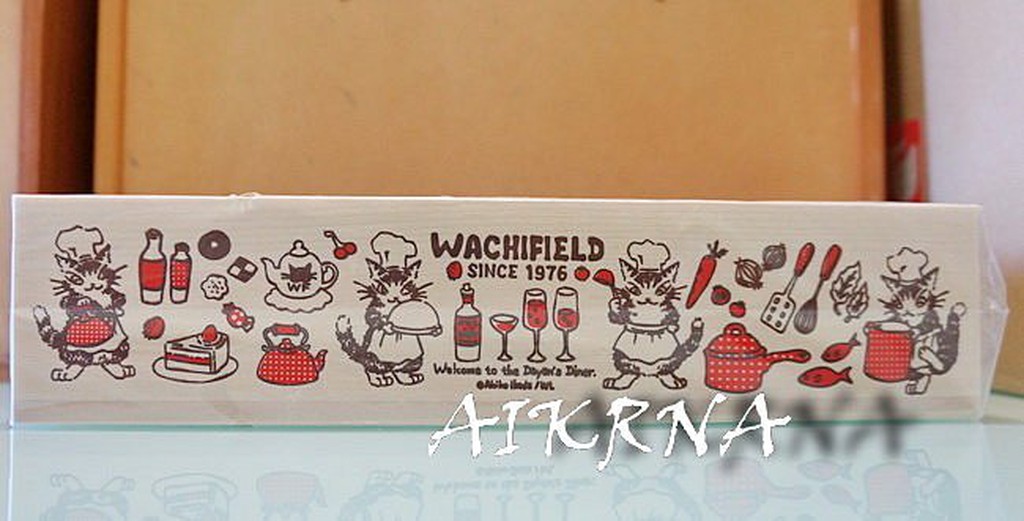 wachifield-dayan(瓦奇菲爾德,達洋)~全新品貓咪木製收納盒(餐具盒)