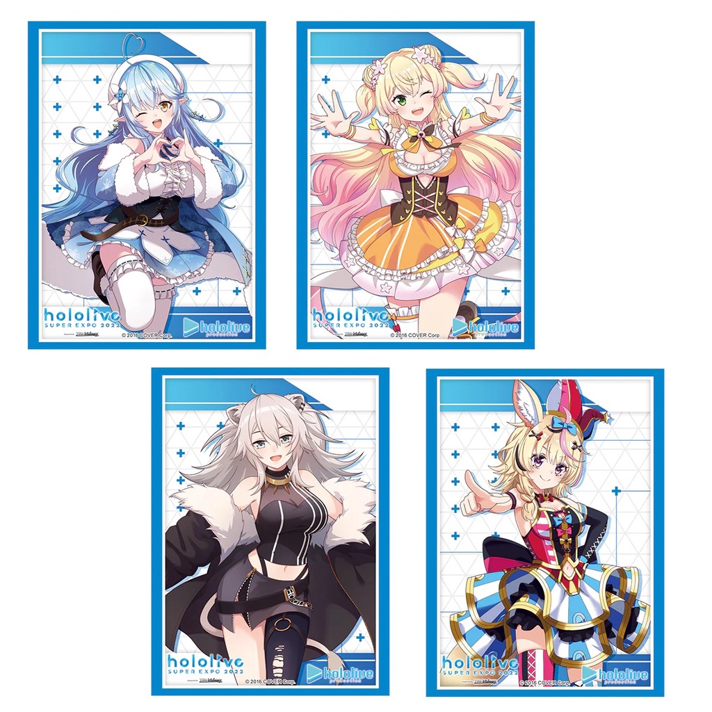 ~出清小屋~現貨 全新 日版 卡套 牌套 遊戲卡套 hololive 雪花菈米 獅白牡丹 尾丸波爾卡 桃鈴音音