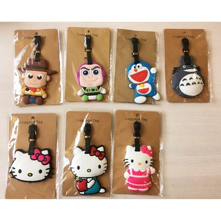 全新行李吊牌: Hello Kitty/龍貓