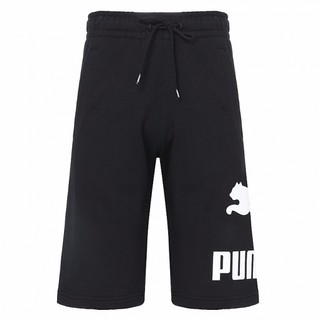 [MR.CH] Puma 男款 黑白 運動 休閒 棉褲 短褲 57380901