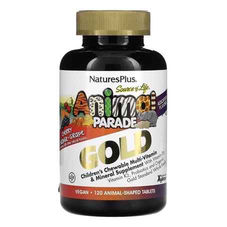 美國🇺🇸NaturesPlus自然加 幼兒 兒童 綜合維他命 維他命C 維他命D3 鋅 動物咀嚼片 水果口味