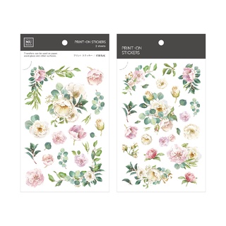 MU【Print-On Stickers轉印貼紙】No.93 | Rub-On Sticker