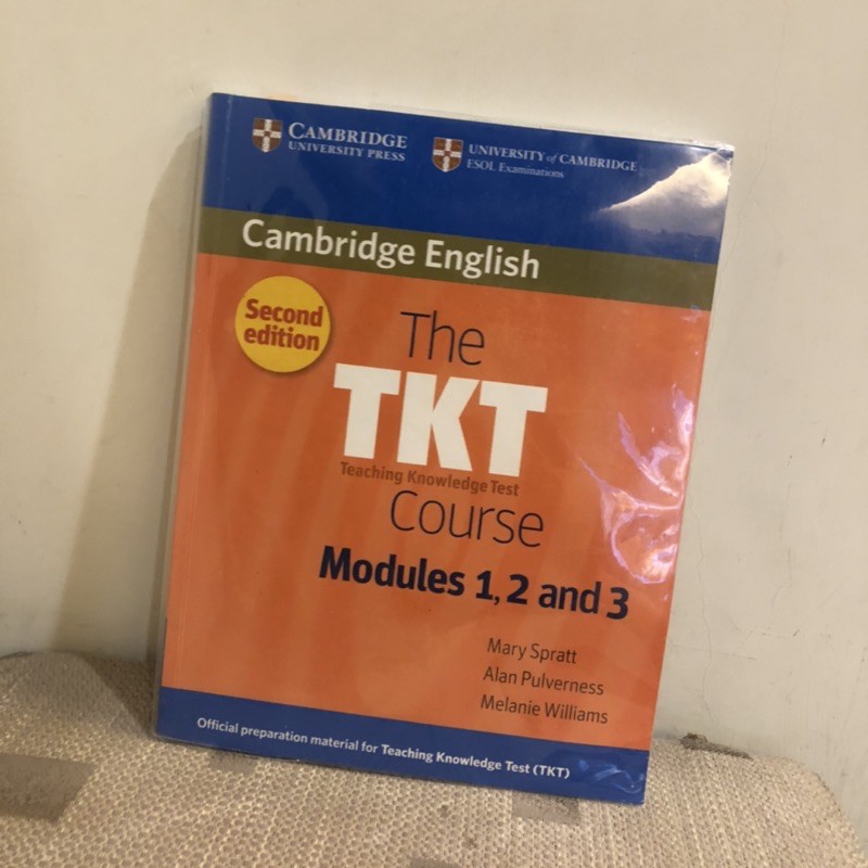 【二手書】The TKT course modules 1,2 and 3 外文書 應外系 ⚠️附書套⚠️