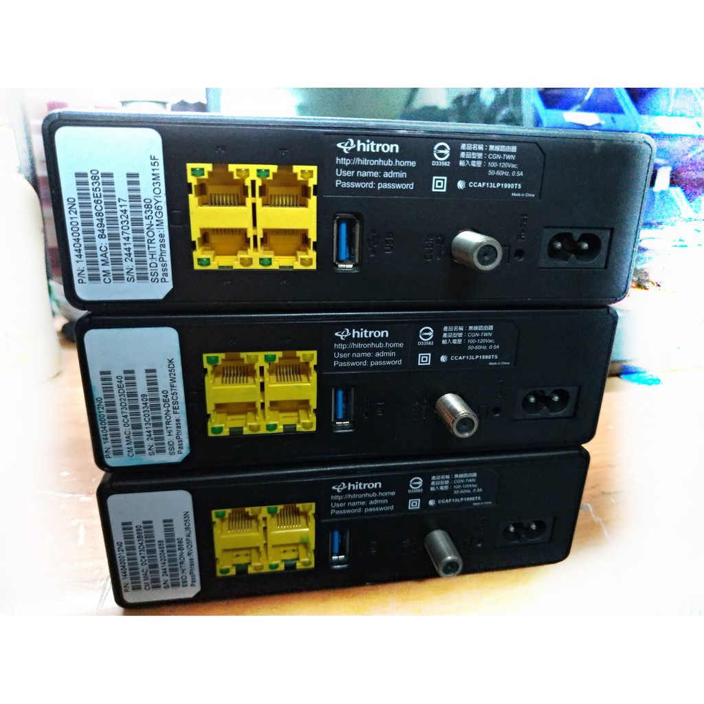 手機寶藏點 凱擘仲琦科技無線路由器第四台數據機hitron Technologies Cgn Twn 蝦皮購物