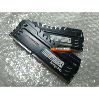 金士頓 DDR3 2400 4G X2 8G 雙通道組 CL11 KHX24C11T3K2/8X HyperX 超頻版