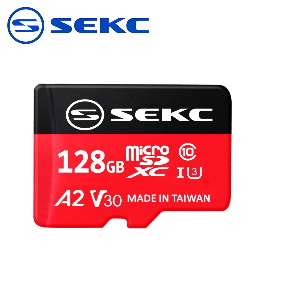 【SEKC】128GB microSDXC UHS-I U3 V30 A2 記憶卡