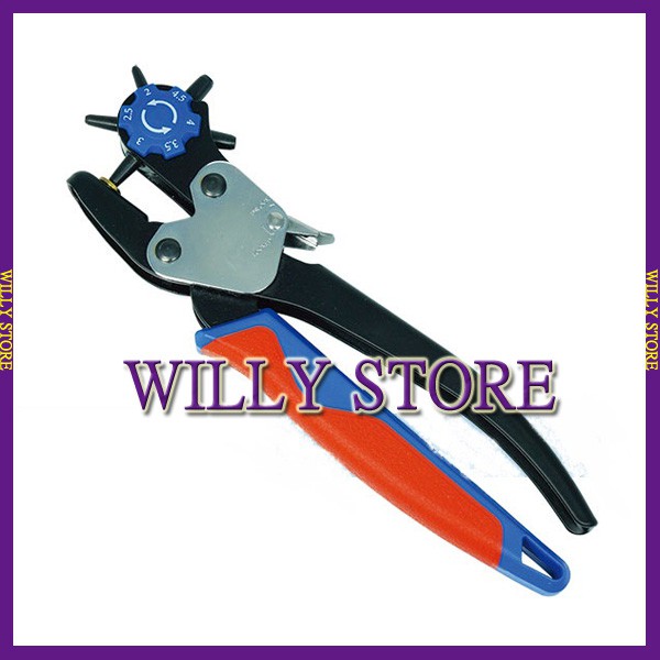 【WILLY STORE】Octopus 623.011 皮帶打孔器 6種孔徑 皮帶、紡織品、塑膠 打孔 打洞器 打洞機