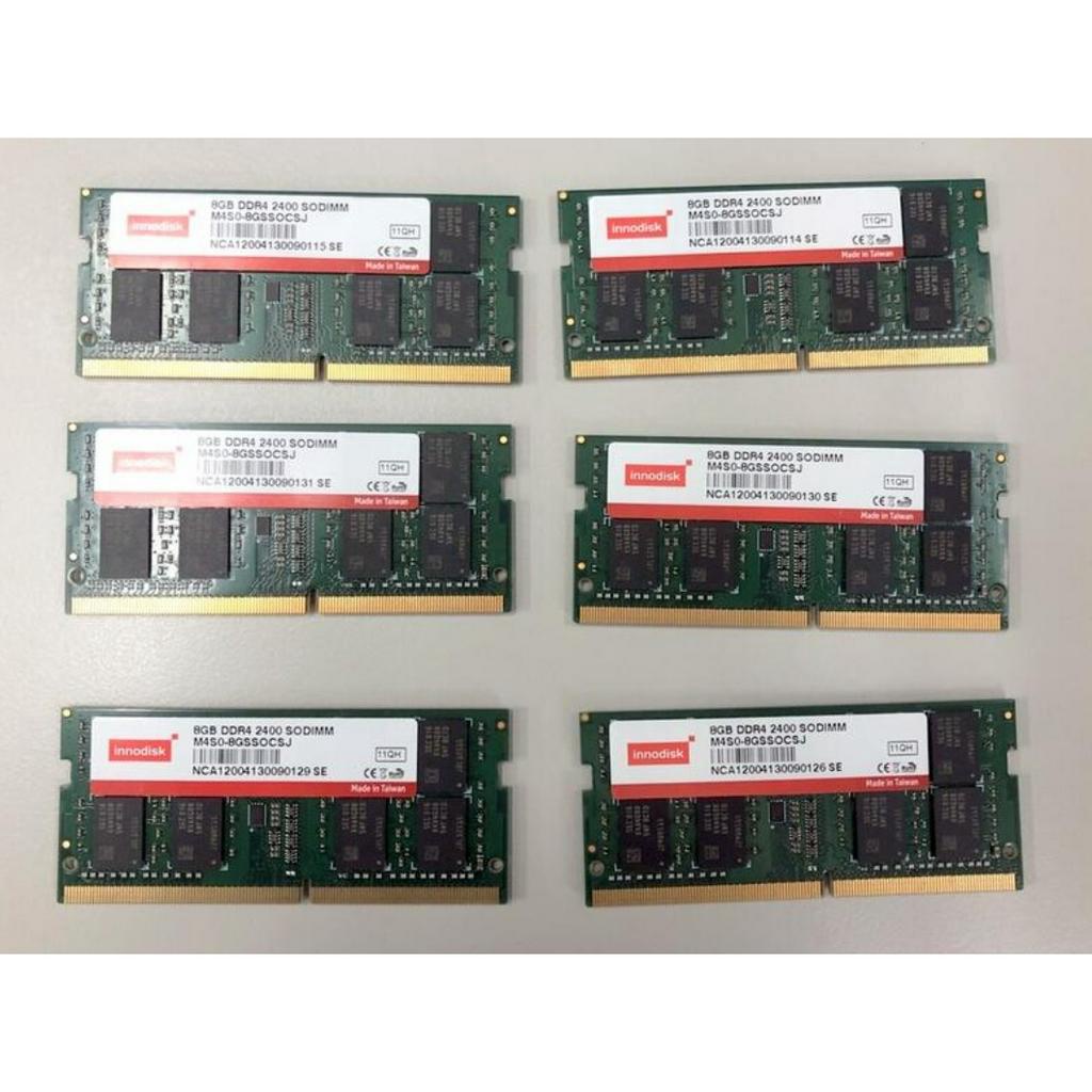 新機拆下~ INNODISK 8GB DDR4 2400 SODIMM 記憶體