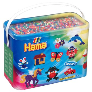 ✅晴天拼豆⭕【下單送Hama板7個】Hama 30000顆拼豆補充桶⭕Hama拼拼豆豆DIY