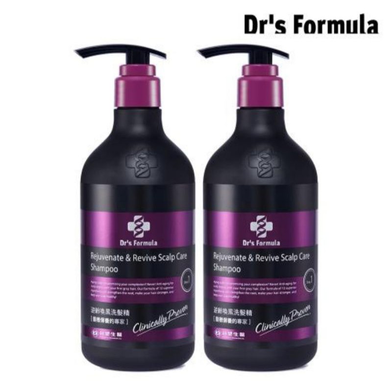 【HH代購】Dr's Formula台塑生醫 強健喚黑洗髮精580g(2入組)