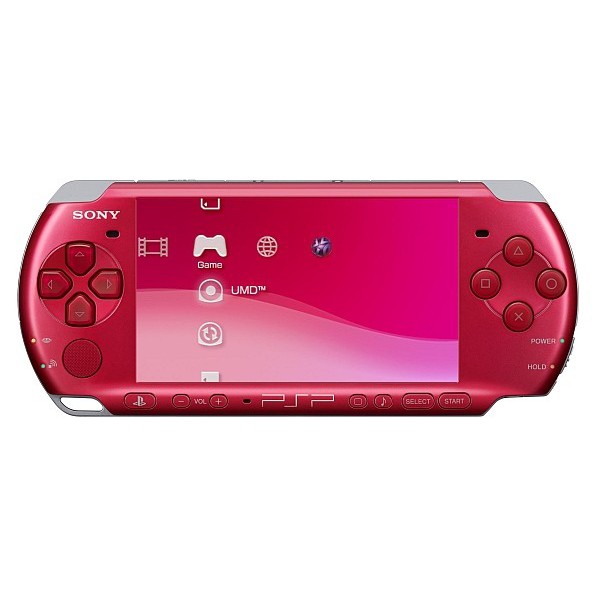 【二手主機】PSP 3007型 主機 紅色 附充電器【台中恐龍電玩】