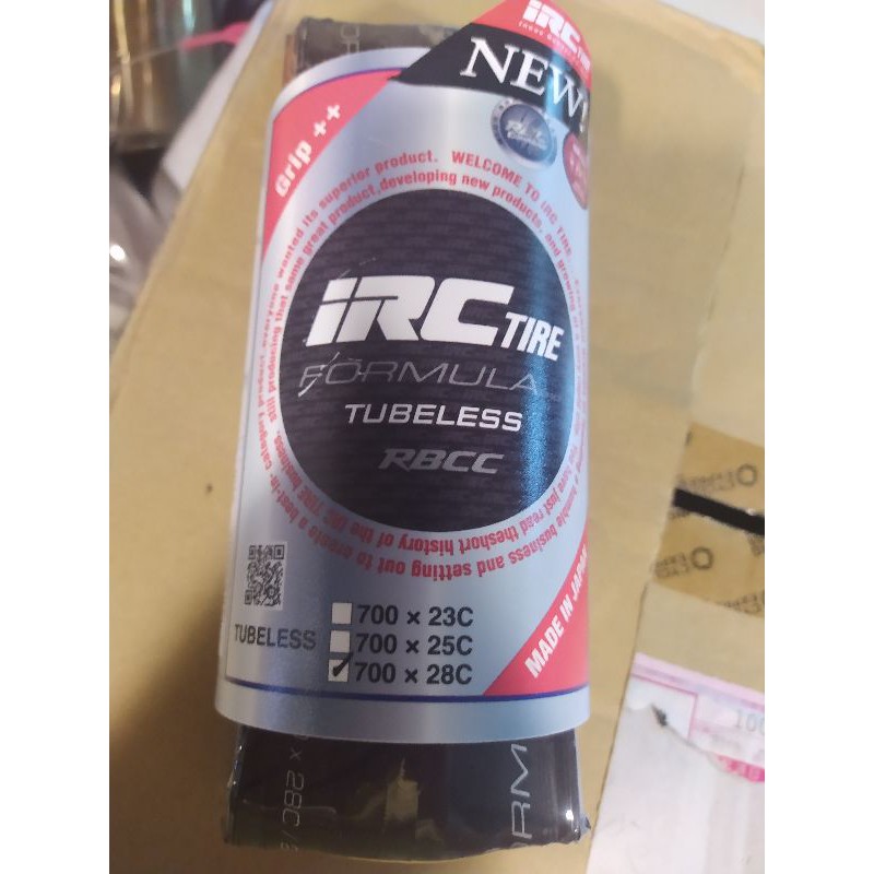 Japan IRC Tire Formula Pro Tubeless Road Tyre (700x28C RBCC)