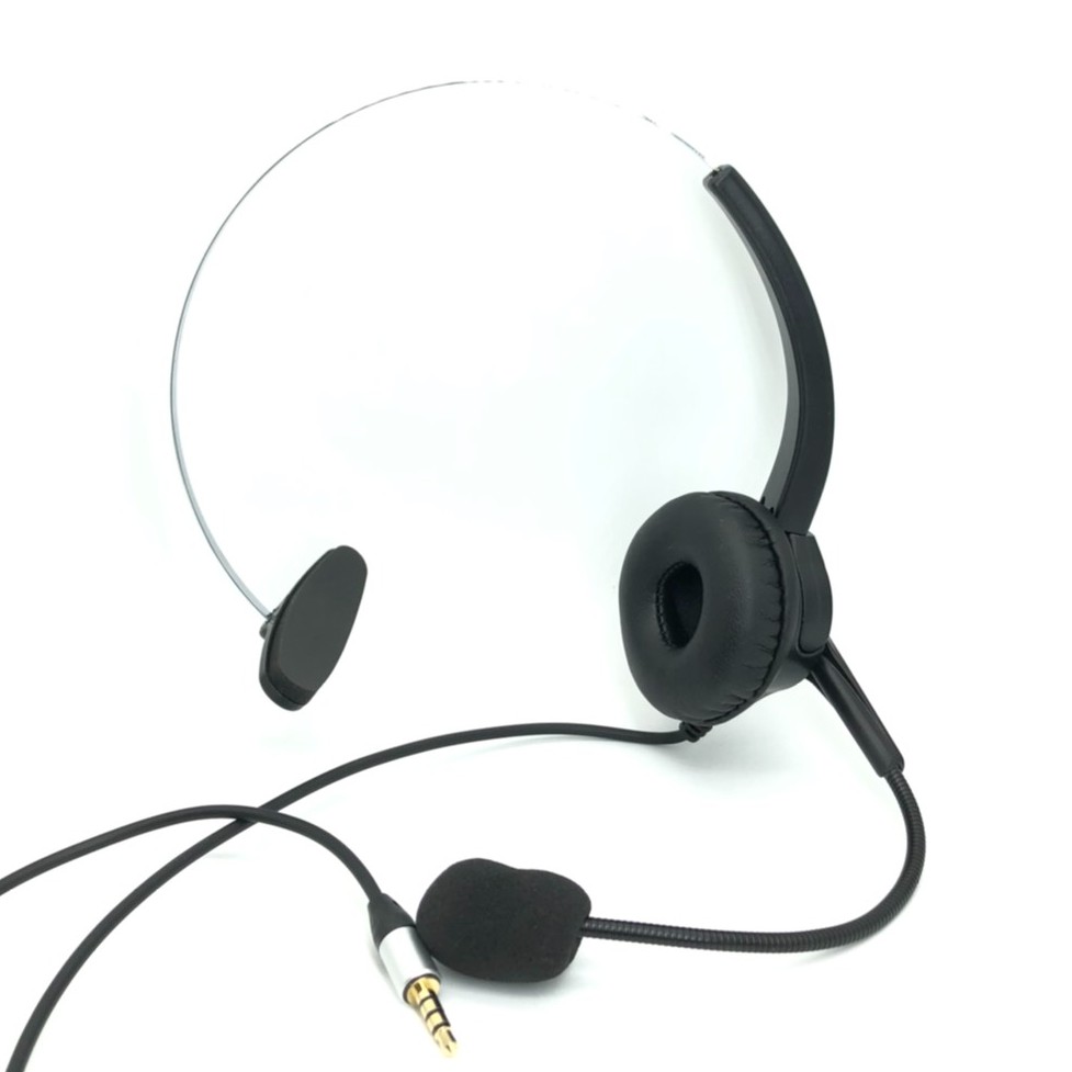 【上晉電信】耳機麥克風 阿爾卡特電話專用 2.5mm電話耳機麥克風 圓孔音源插孔 國際牌電話耳麥