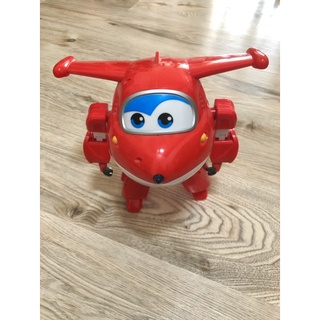 超級飛俠 SUPER WINGS 傑特聲光機器人(二手)