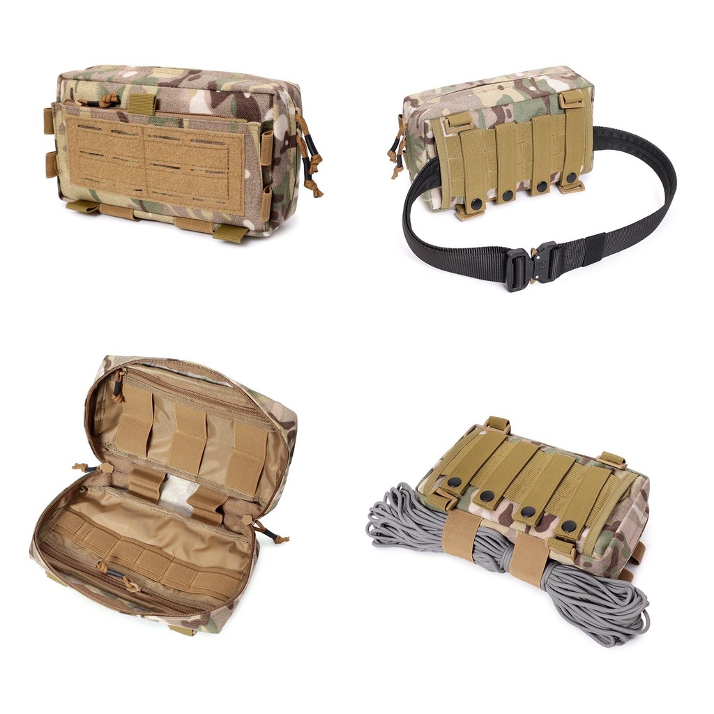 軍迷1000D戶外運動MOLLE戰術掛包可擴展腰包挎包EDC工具收納包醫療包
