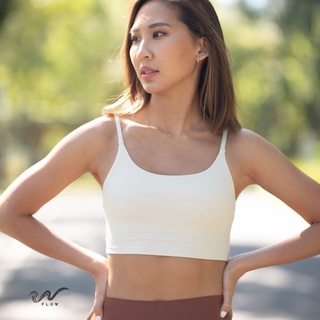 Flow | 純色短版運動背心 Sports Bra Top