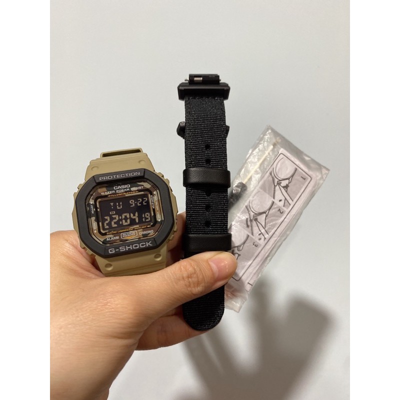 G-SHOCK 限量 沙漠迷彩套組 防震電子錶 DW-5610SUS-5
