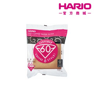 【HARIO】V60原色01濾紙110袋裝 VCF-01-110M【HARIO官方商城】