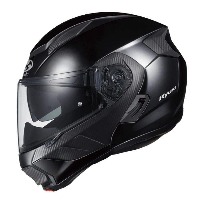 OGK KABUTO RYUKI 素色 亮黑 龍騎 可樂帽 可掀式安全帽 輕量《進口帽不能退換貨》