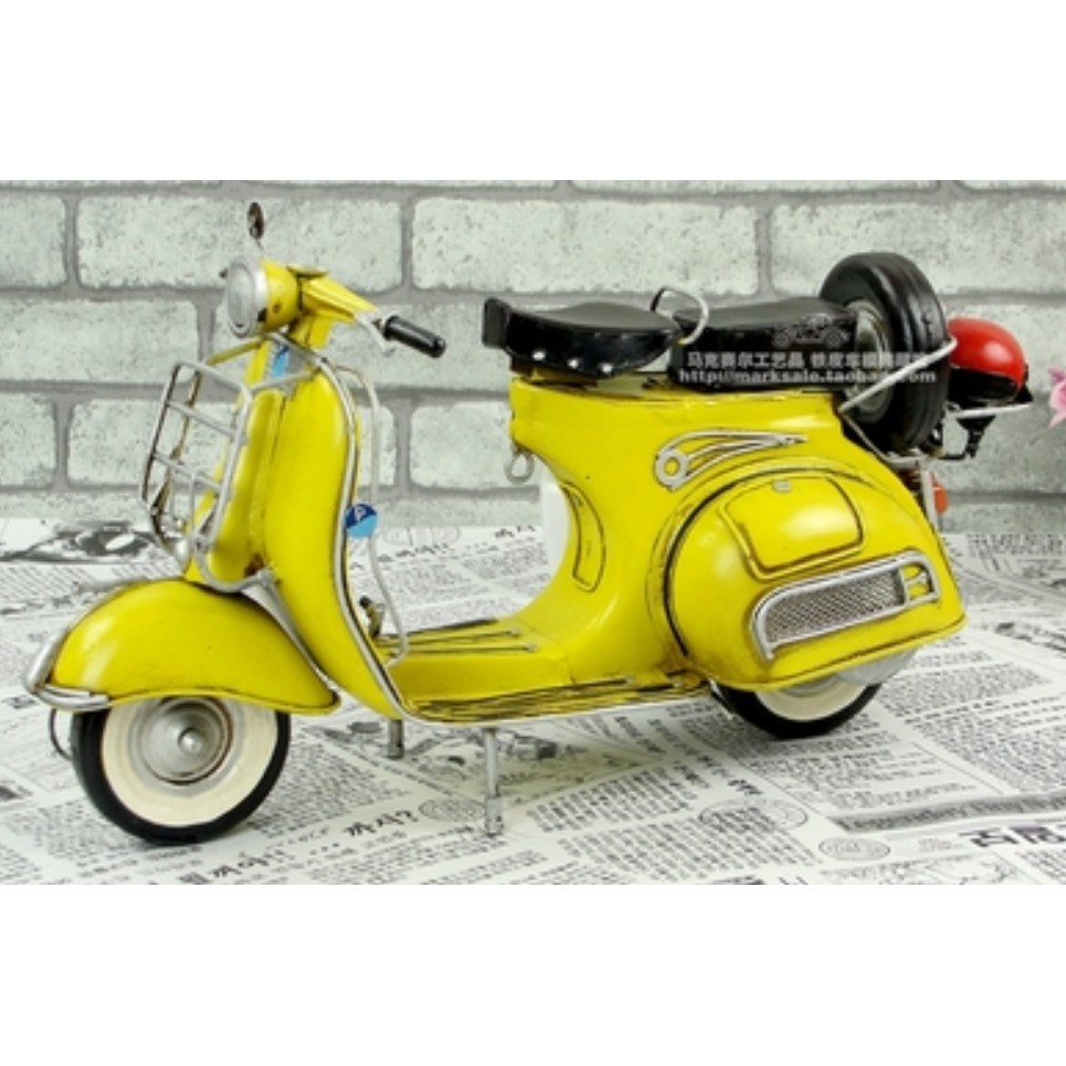 【 pedinanax佩迪奶奶】復古 1959年 義大利 VESPA GS150 工藝品 摩托車 機車 模型