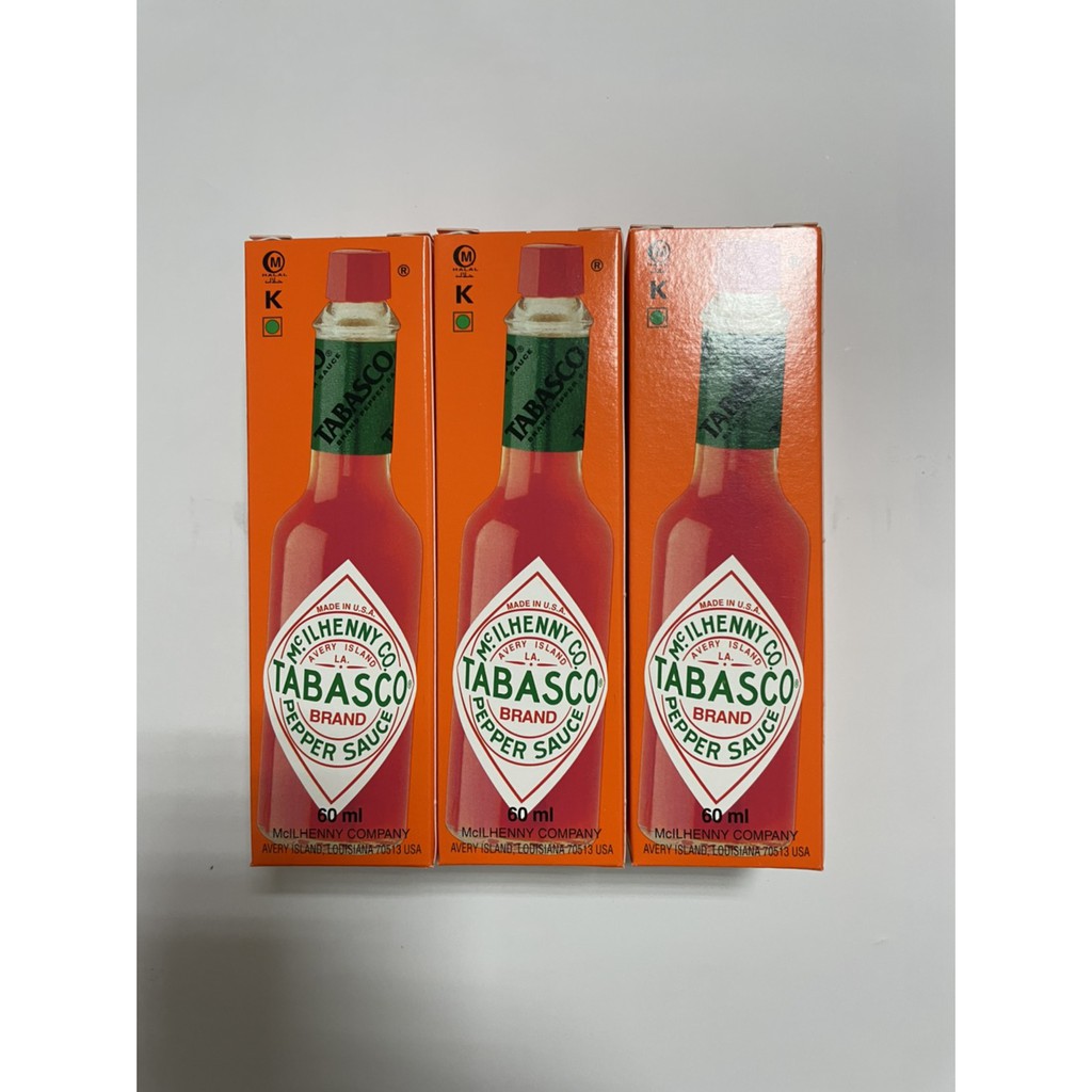 【台灣現貨※熱銷※超商或蝦皮1單限12罐】TABASCO 紅椒汁 辣椒水 60ML