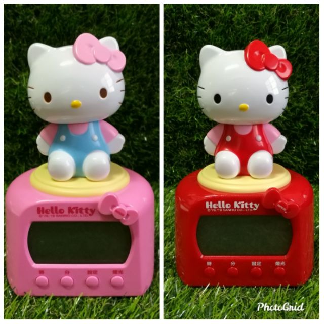 現貨 Hello kitty KT造型LCD語音報時 鬧鐘JM-6500KT