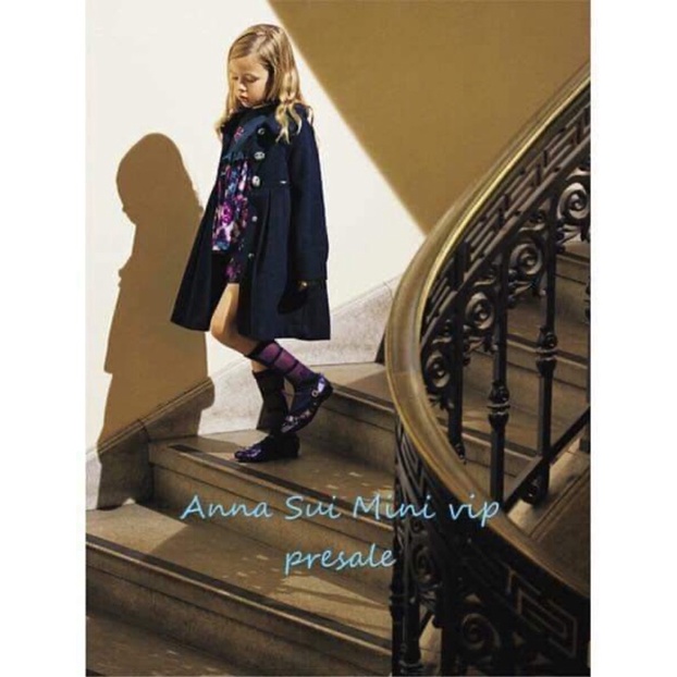 日本Anna sui mini童裝大衣 size:130