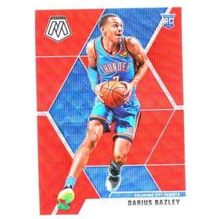 脈衝紅亮！(RC) 雷霆核心 Darius Bazley 元年Mosaic T-Mell Red Rookie 球員卡