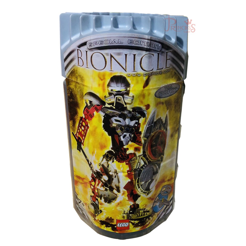 公主樂糕殿 樂高 LEGO 生化戰士 Bionicle Toa Norik 絕版 2005年8763 B1