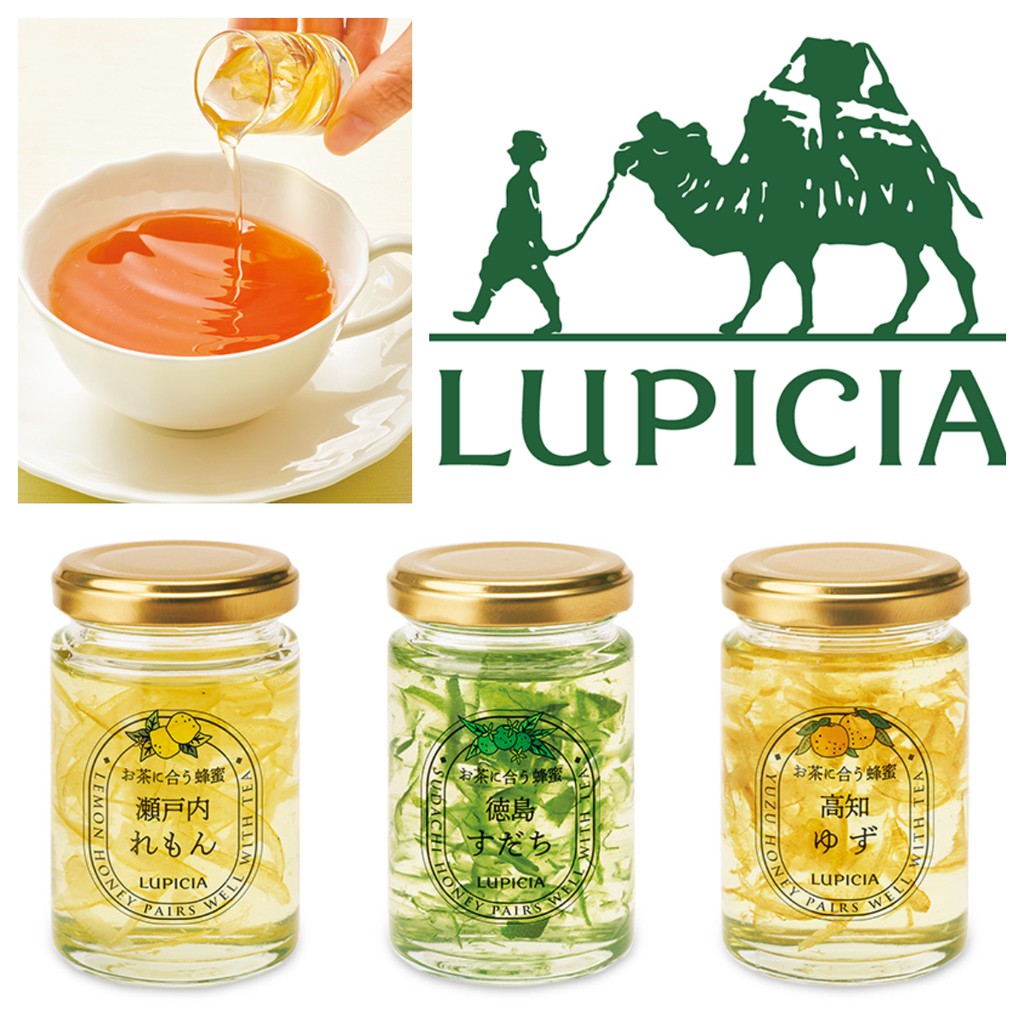 😻三花喵【預購到6/8，6月底出貨】LUPICIA(綠碧)，調茶蜂蜜/和茶很搭的蜂蜜，檸檬/柚子/酢橘/生薑