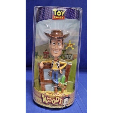 絕版老物 Toy Story 玩具總動員 Woody 胡迪 Bubblehead Dolls 搖頭公仔