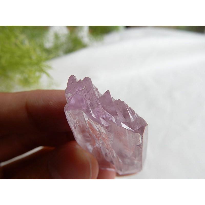 【2075水晶礦石】頂級紫鋰輝石原礦/完整終止晶體紫鋰輝石-22-0516