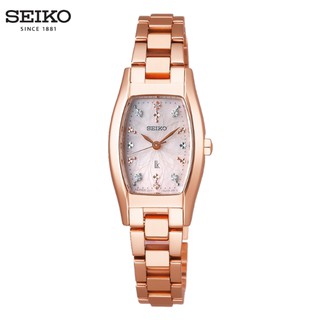 SEIKO LUKIA系列 花藝聯名限量太陽能6顆美鑽 玫瑰金(SUP438J1/V117-0EE0K)(SK032)