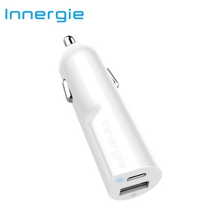 【台灣保固】INNERGIE 台達電 30瓦 雙孔 USB-C/USB 極速車充 支援 PD / QC3.0 快充