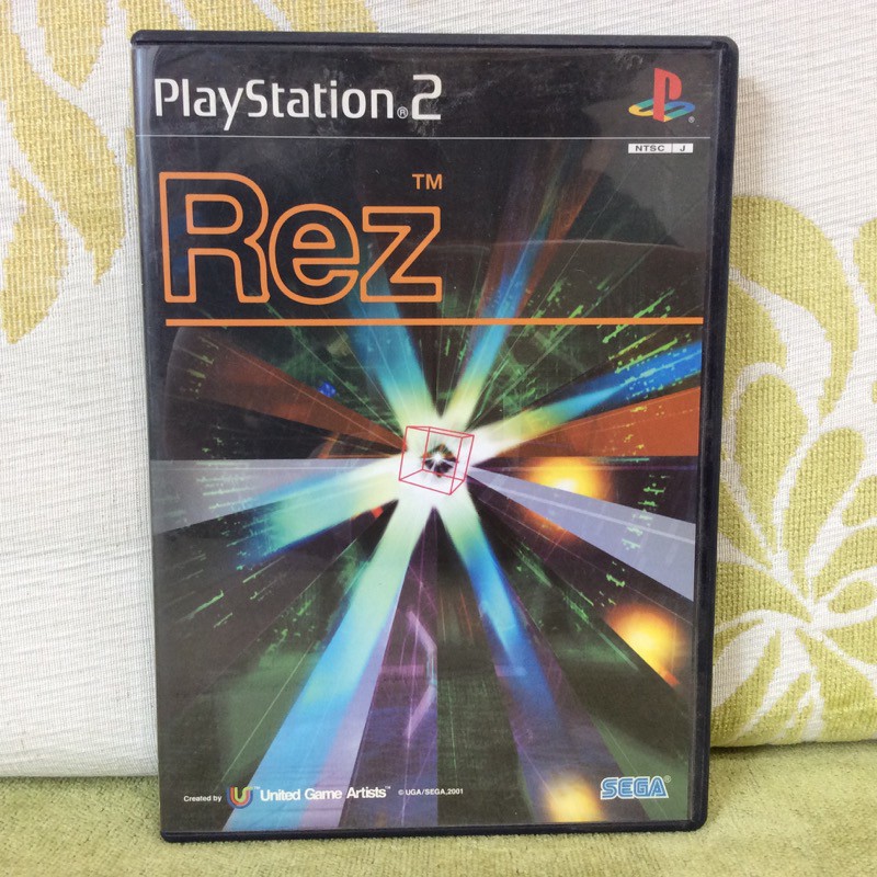 PS2  Rez 音樂遊戲 SEGA 節奏 日版