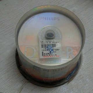 PHILIPS DVD+R 8X 4.7GB/120min 50片