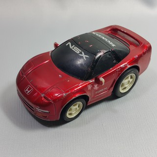 【臺灣現貨】Honda NSX 二手Q車 迴力車 模型 模型車 本田 紅色轎車 紅色小車車 二手八成新