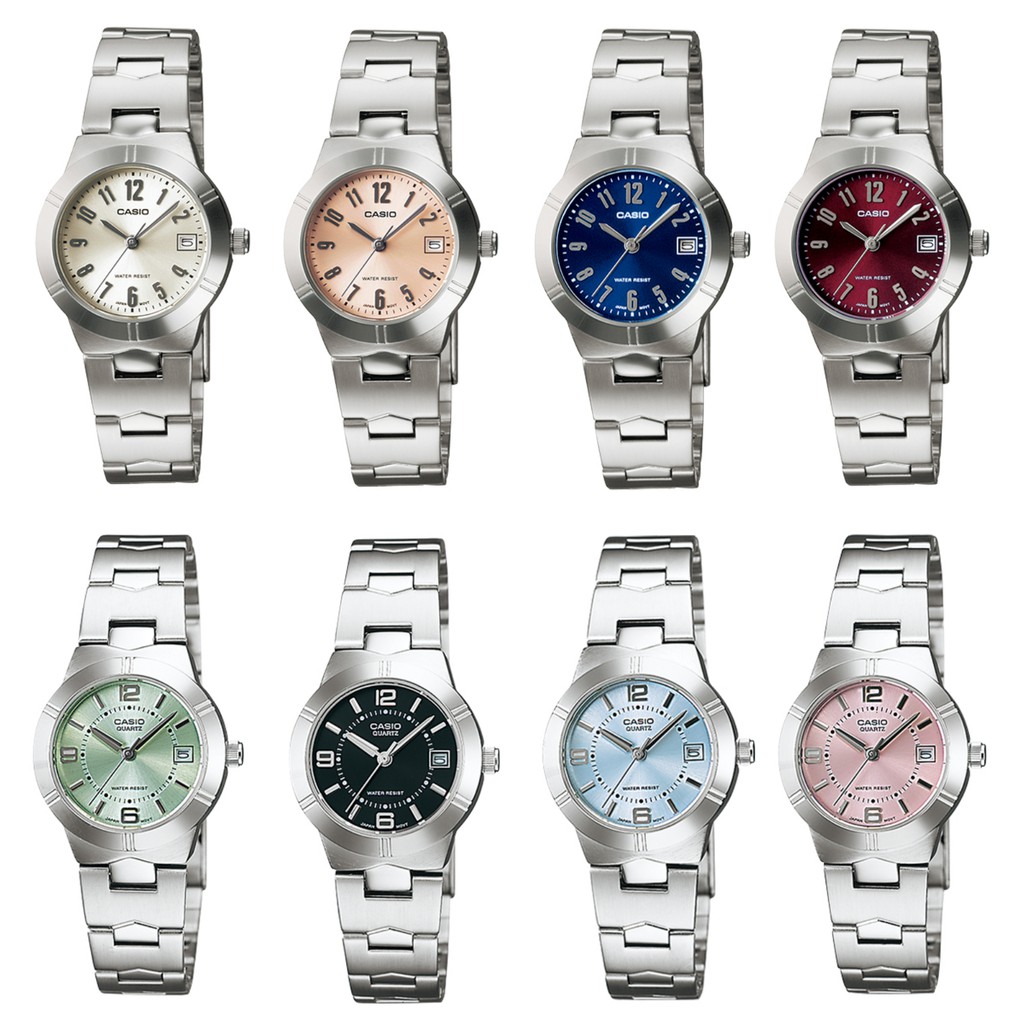 【WANgT】CASIO卡西歐 氣質小面不鏽鋼手錶-8款(LTP-1241D)