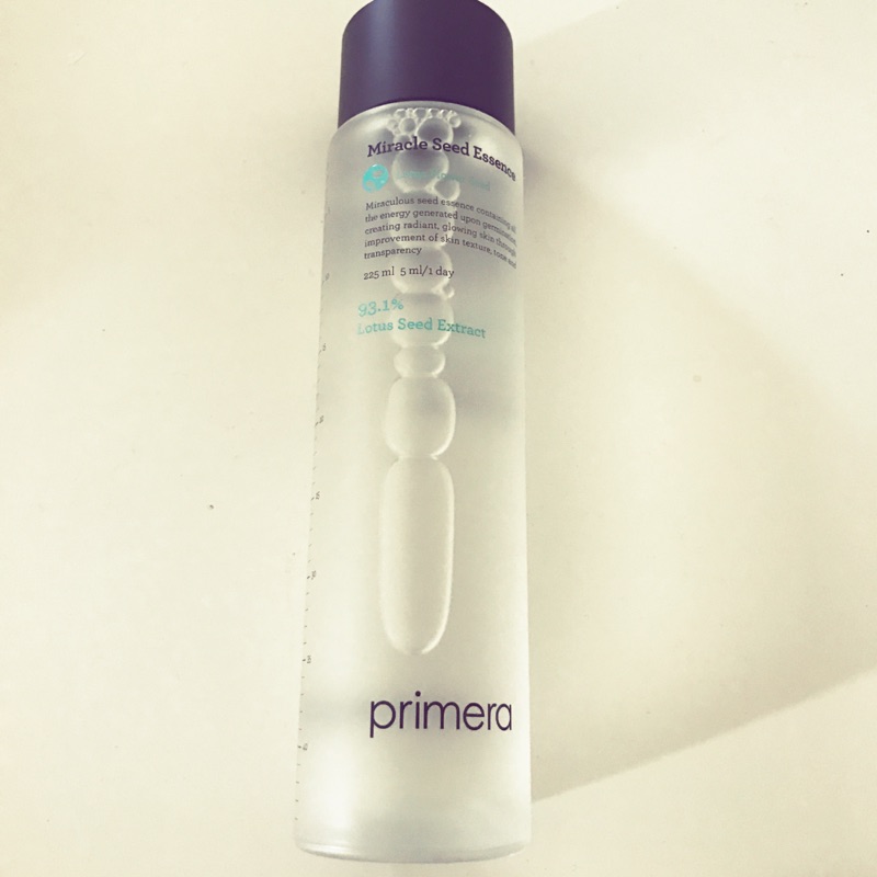 primera蓮子芯保濕精華液150ml