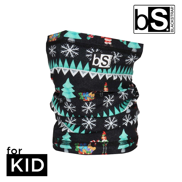 BlackStrap Kids Tube-P 童雙層多功能頭巾【Festive/節慶】｜ 滑雪頭巾 防風頭巾