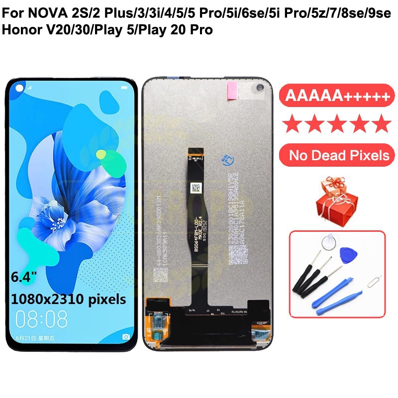 原廠適用於HUAWEI NOVA 2S/2Plus/3/3i/4/5/5 Pro/5i/6se/5i Pro液晶螢幕總成