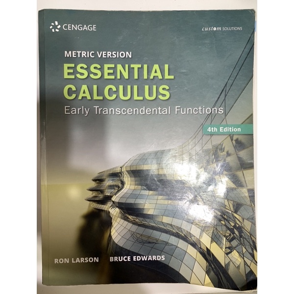 Essential Calculus 4 Edition(二手）