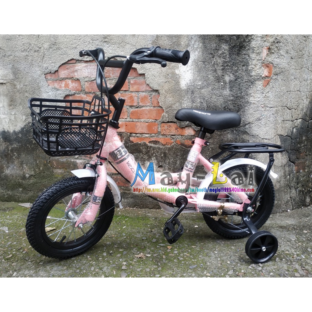 兒童腳踏車 12吋 14吋 16吋 低跨式 ◎台灣出貨 ◎ 卡其熊 座墊快拆 打氣輪 單車 童車 自行車 2