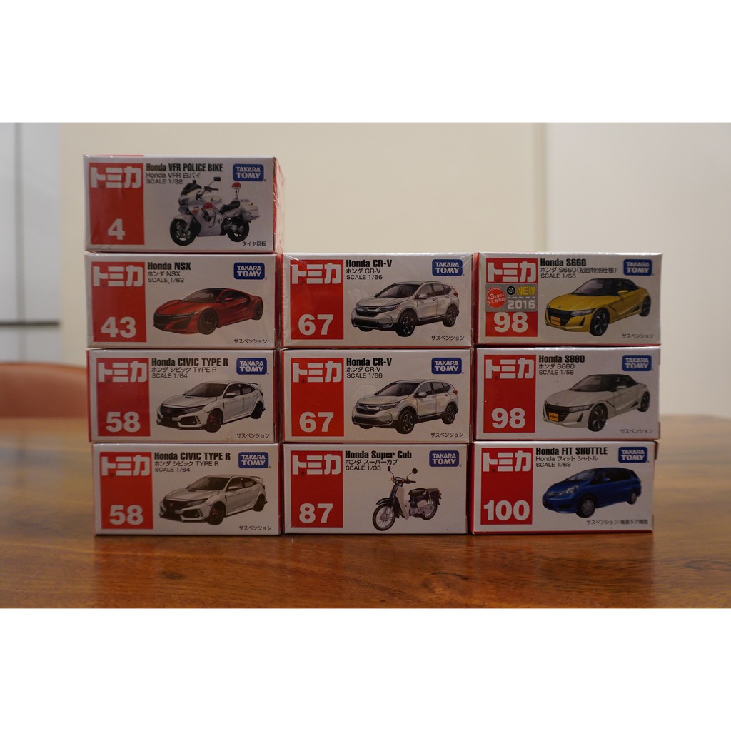 亮本舖~全新 Tomica 單售110 Honda 本田 多美 TAKARA TOMY 現貨