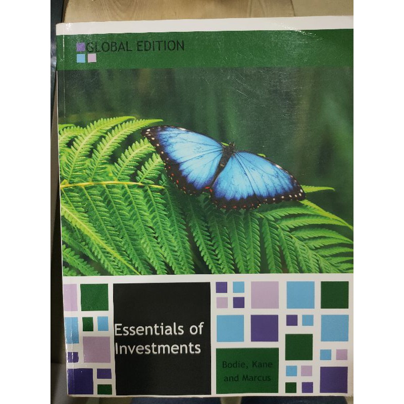 Essentials of Investments,9/e,6成新，多有劃記