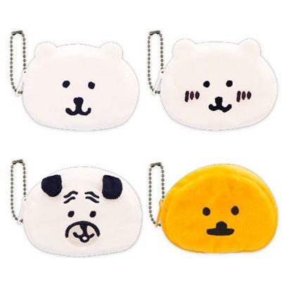 日本購回 日本正版 自嘲熊 joke bear 嘲諷熊 吐槽的白熊娃娃 零錢包 對自己吐槽 自分ツッコミくま